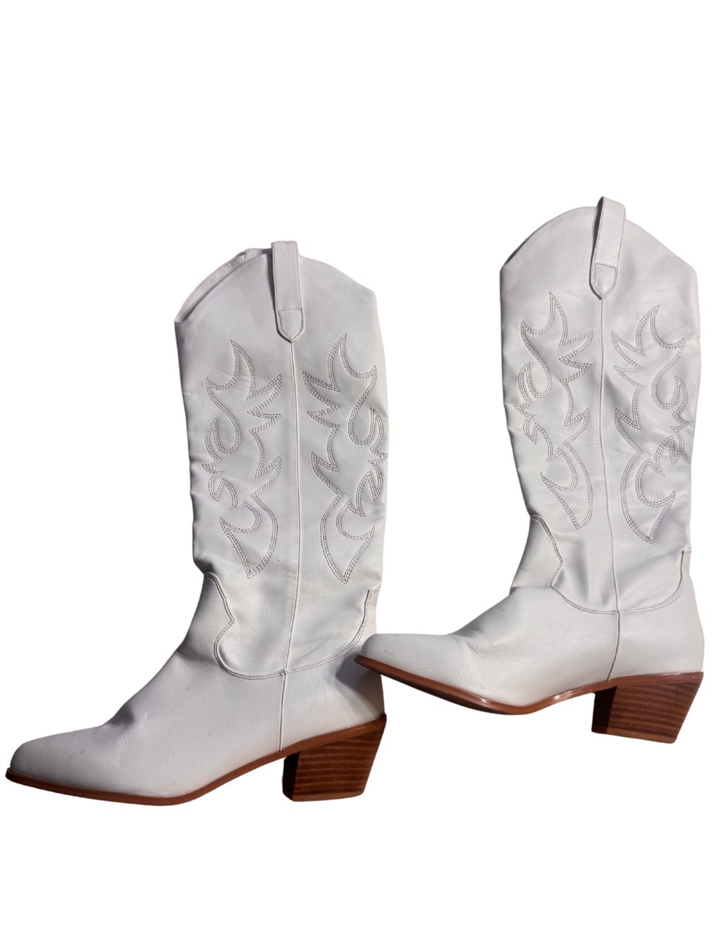 White Bellini brand size 9 Western Mid-Calf Cowgirl Boots